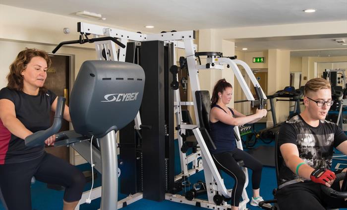 The Imperial's on-site gym